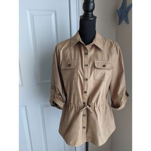 Chico's lightweight jacket Sz 1